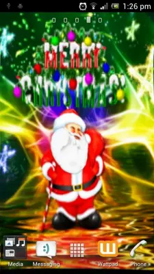 Santa christmas HD Live wallpaper android App screenshot 3